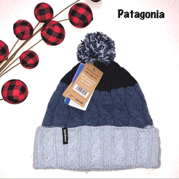 Patagonia Accessories - 🆕 Patagonia Fleece Lined Pom Beanie ⭐️ NWT 🆕